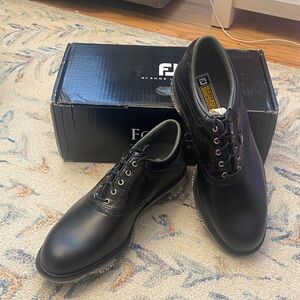 FootJoy Black Men's Oxfords golf shoes